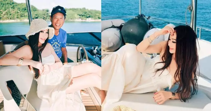 溫碧霞出海賀老公生日 25年婚姻曾現危機