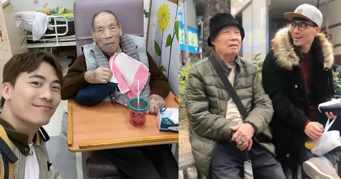 黃劍文淚別外公 坎坷身世曝光與母緣薄 由公公婆婆撫養成人