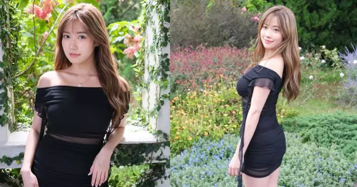 波波黃婧靈Tube Dress晒線條 自嘲「太靚」成煩惱