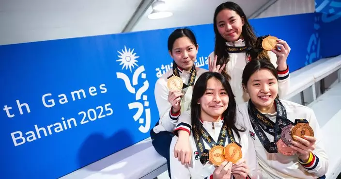 亞洲青年運動會港隊於游泳項目奪得兩金一銀兩銅