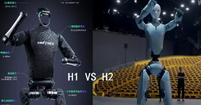180米八機械舞者！宇樹科技H2仿生機械人亮相   複雜動作流暢度逼近真人