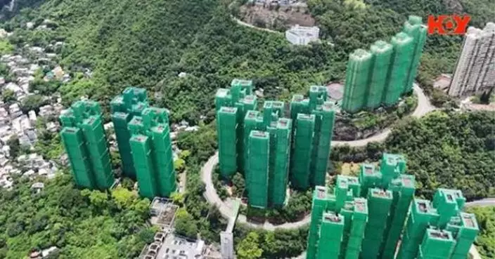 穗禾苑決移除維修棚網棚架封窗板 擬以吊船完成餘下工程