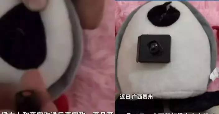 廣西女網購公仔驚見「眼珠藏針孔攝像頭」 店家咁辯解惹眾怒