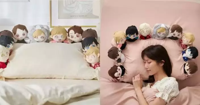 日廠商推「公仔包圍共眠枕套」 詭異產品圖曝光遭嘲：似邪教儀式