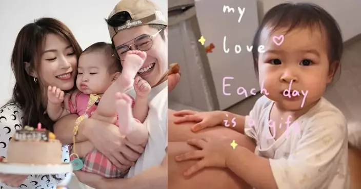 連詩雅分享星星牙牙學語片段 直言不捨囡囡長大：真係太快