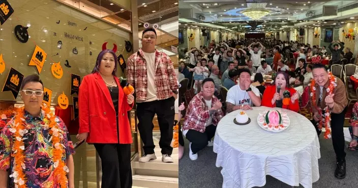 「紅美人」李泇霖帶隊開P 老字號酒樓過萬聖節兼慶祝生日