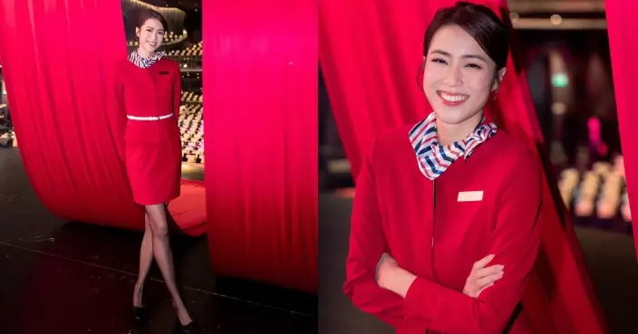 劉穎鏇空姐Look過萬聖節 甜美笑容冧爆網民