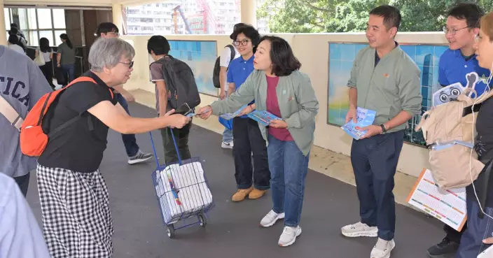 2025年立法會選舉｜民青局續18區街站宣傳 呼籲市民踴躍參與