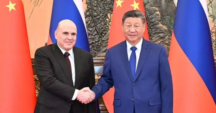 習近平晤俄總理米舒斯京 冀推動十五五規劃與俄經濟社會發展對接