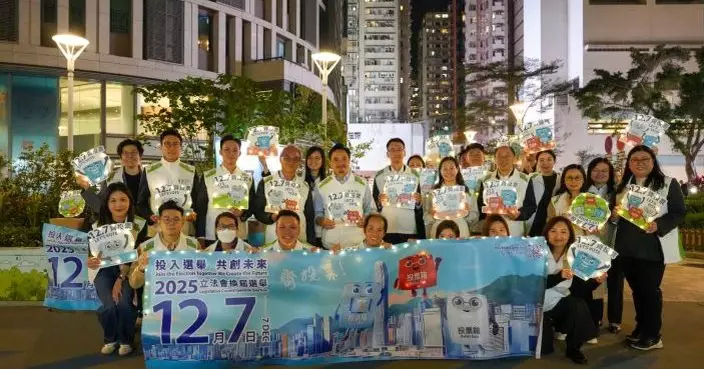 黃元山北角派傳單籲12月7投票   憶過往拉票更感議會重要