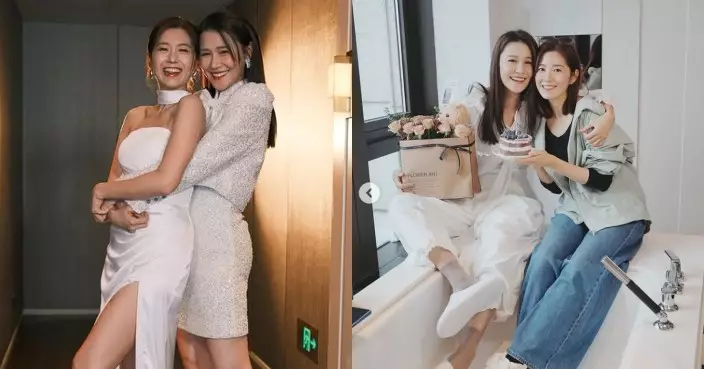 黃翠如陳自瑤武漢開工慶生 浴缸合照藏姊妹情