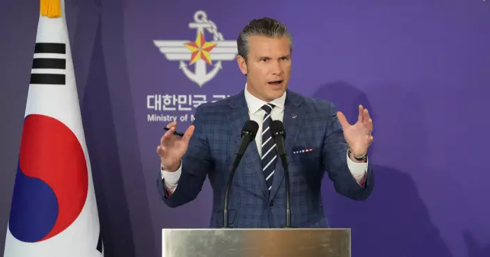 美防長赫格塞思﹕加強應對朝鮮半島外威脅 考慮賦駐韓美軍靈活性