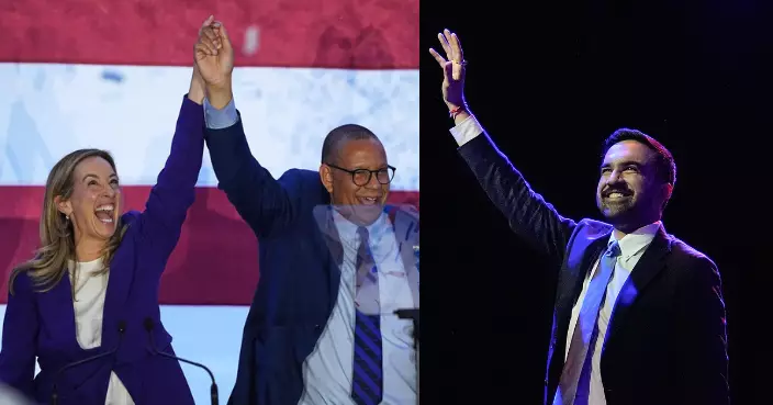 美國民主黨人勝出紐約市長 新澤西及弗吉尼亞州長選舉