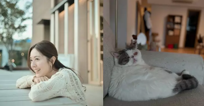 唐詩詠笑談「金牛女」直率本色　寵貓被笑似枕頭