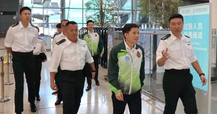 全運會｜單車公路賽完成 海關加派人手確保出入境過程暢順