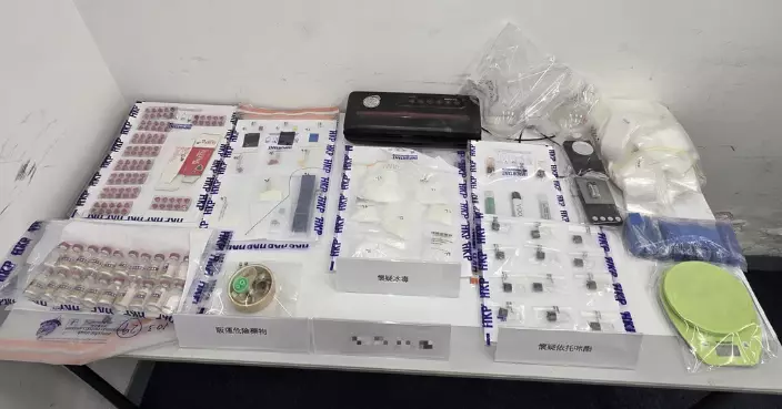 警方搗破灣仔毒品分銷及儲存倉庫 檢約值19萬元懷疑依托咪酯及冰毒