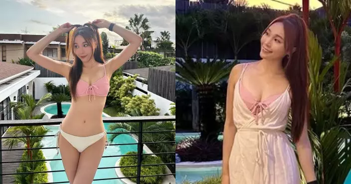 鄧伊婷峇里島泳照「峰」光無限 網民狂呼：犯規級性感！