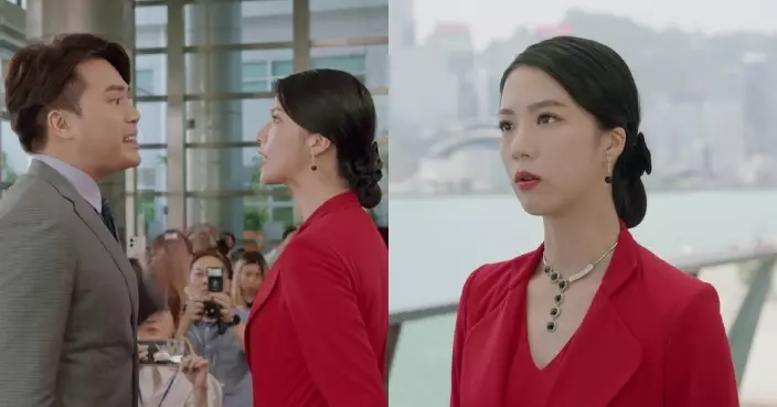 金式森林｜四大焦點伏線！陳曉華終極黑化化身紅衣「復仇女王」 仇恨眼神勁有戲