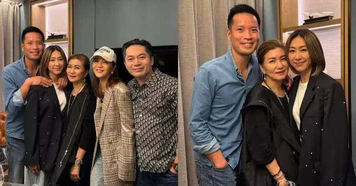 胡定欣帶老公連環與圈中人聚會 樂易玲大讚：天造地設的一對！