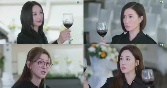 新聞女王²｜推翻「飲水泯恩仇」名場面？佘詩曼李施嬅高海寧王敏奕一支水拗出不同視角引爆警世金句