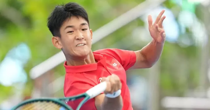 全運會｜網球青年男子團體賽港隊奪銅　程銘燦稱對方厲害少失誤