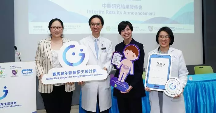 中大研究：糖尿患者以「連續血糖監測儀」代替「篤手指」 有效減少嚴重併發症及住院風險