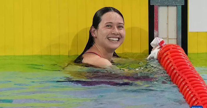 全運會｜何詩蓓稱賽前只想游到最好　滿意時間