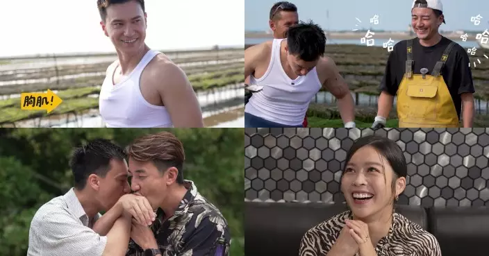 空運世一｜洪永城自稱「開蠔達人」 朱敏瀚白背心大騷麒麟臂即場試食