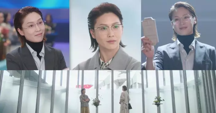 新聞女王2｜蔣祖曼型英帥「女版Ironman」Look 感激鍾澍佳親自幫忙挑選「智者」眼鏡