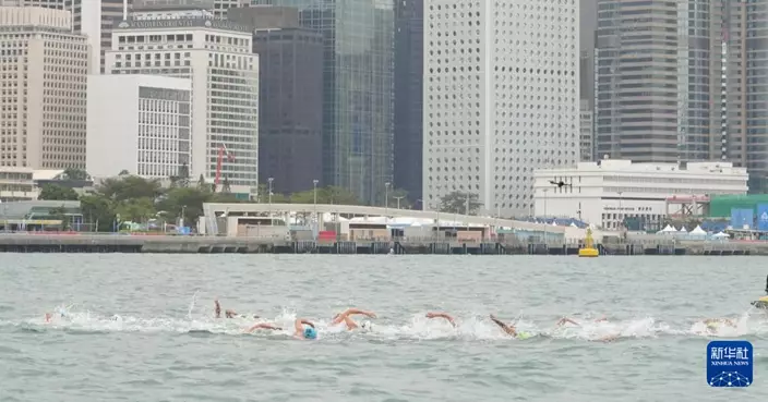 全運會｜三項鐵人賽早上在中環海濱及維港舉行