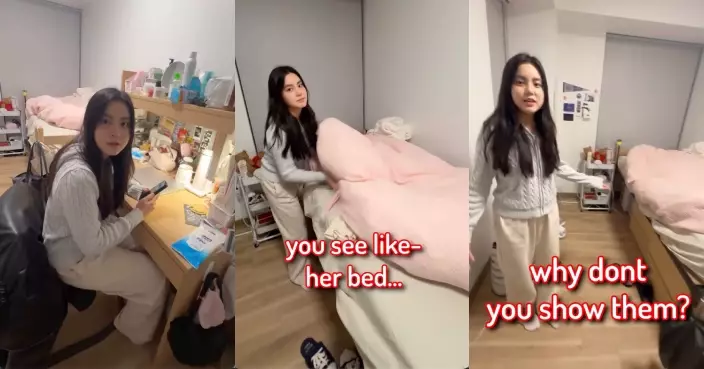 姚焯菲NYU宿舍大公開！李克勤大仔李立仁闖閨房拍攝