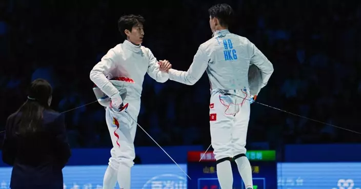 全運會│ 港隊何思朗奪銀牌　男子佩劍全運會最佳成績