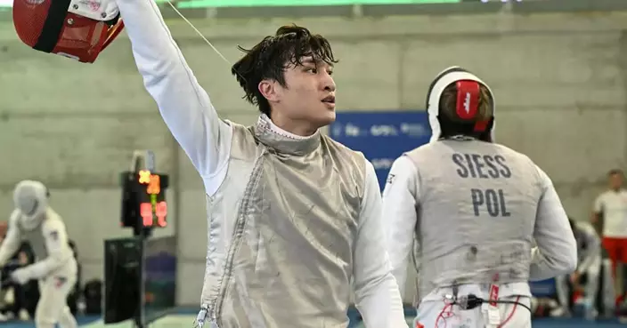 全運會｜蔡俊彥男子花劍個人賽晉身16強