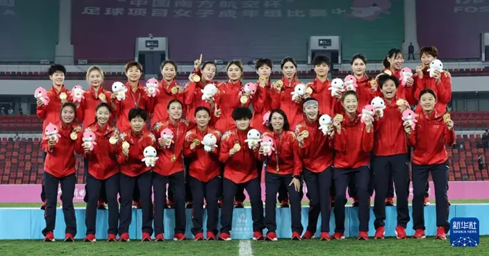 全運會｜香港教練陳婉婷率江蘇隊奪足球女子成年組金牌