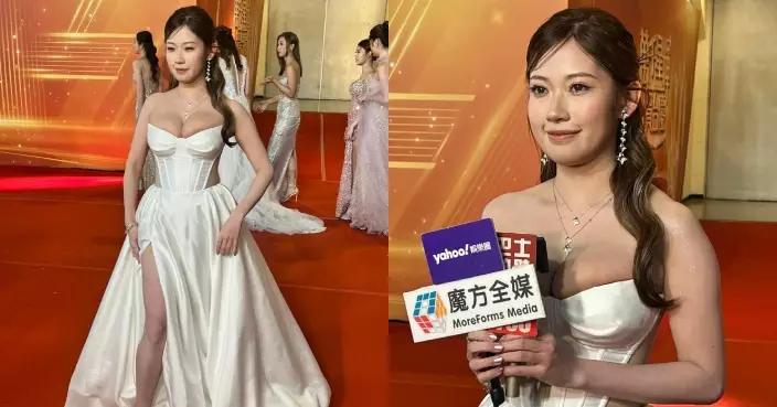 TVB台慶2025｜波波黃婧靈谷盡34E身材現身紅地氈 預告跳舞表演將有脫衣環節