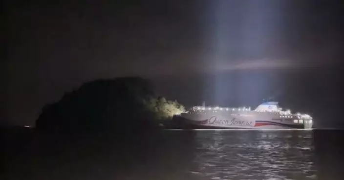 南韓濟洲出發客輪觸礁 船上267人安全獲救5人輕傷