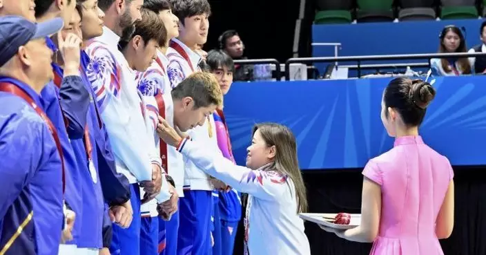 全運會｜羅淑佩祝賀男子花劍團體奪金　黃澤林網球男單摘銅牌