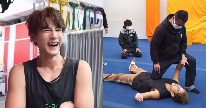 殺手#4｜魏浚笙首演殺手接受連串動作訓練 獲星級動作指導坂本浩一讚上手快