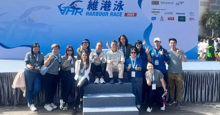 維港泳2025｜近年報名人數持續增加 王敏超：可考慮增設起點終點分流進行擴大名額