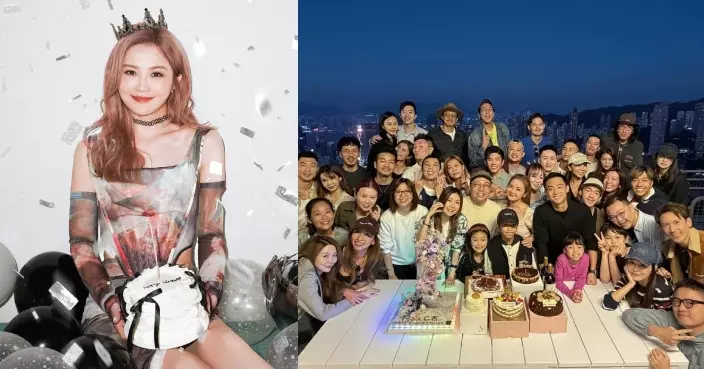 蔡卓妍43歲生日自爆體重達高峰 與C君開P慶祝大合照洩蜜？！