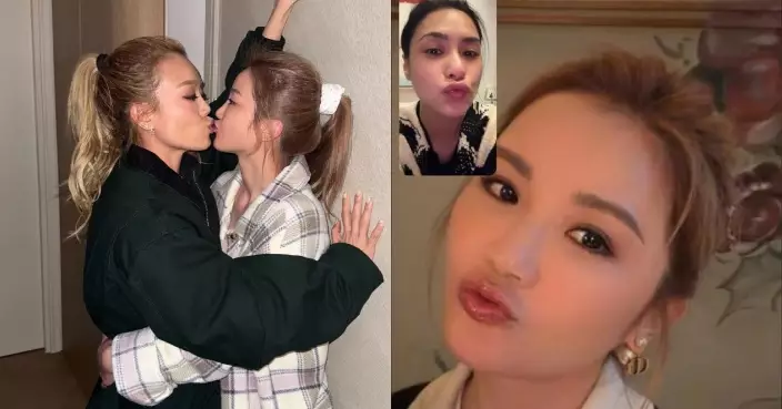 容祖兒為蔡卓妍慶生「壁咚」又錫錫 鍾欣潼FaceTime送吻賀好姊妹牛一