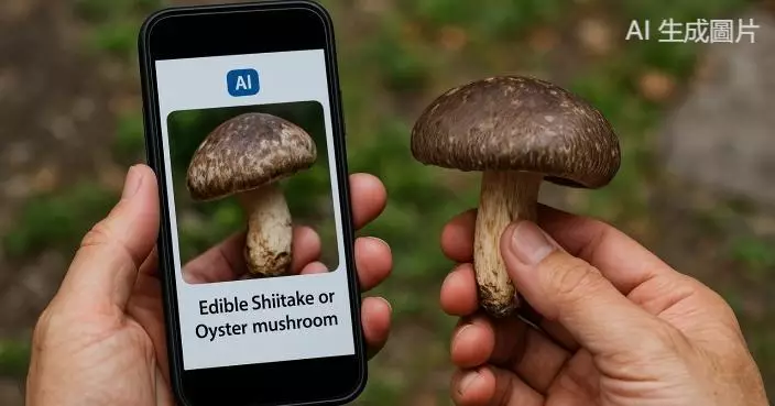 日七旬翁信AI誤食毒菇「月夜茸」本小時即狂嘔 遭緊急送院