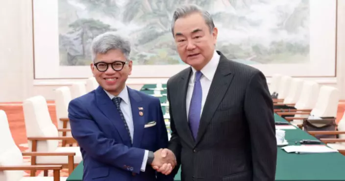 王毅晤馬來西亞國安委主任努西爾萬 強調要共同維護多邊貿易體制