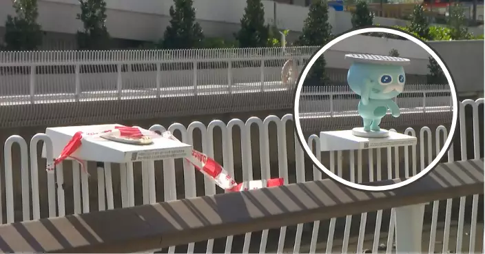 觀塘翠屏河長廊3個「下水水」公仔遭刑毀丟落河 暫未有人被捕