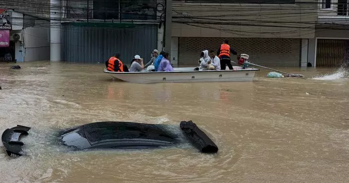 泰國南部暴雨成災宋卡府進入緊急狀態 海軍派航母參與救災