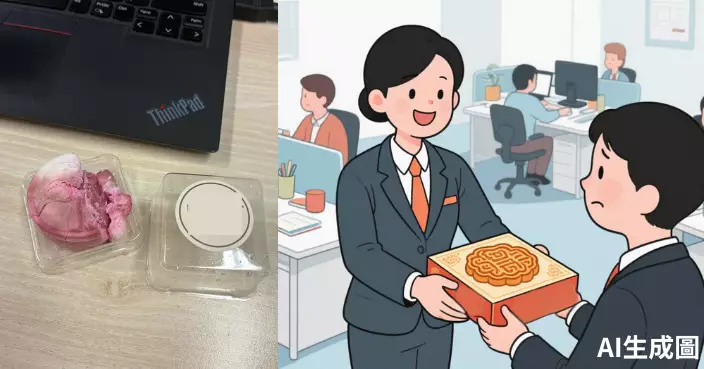 別有用心？同事離職派「狗月餅」當散水餅　事主疑被嘲：返工似狗？