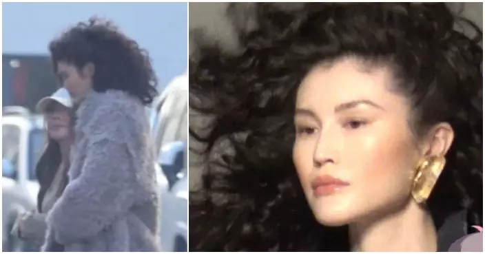 超模何穗產後火速復工 以爆炸頭Look亮相變身型格辣媽