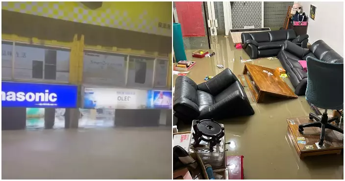 鳳凰逼近台灣恆春半島　宜蘭縣暴雨成災多區水浸嚴重