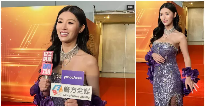 TVB台慶2025｜郭珮文戰鬥格亮相大曬豐滿身材  動感上圍配幼幼纖腰