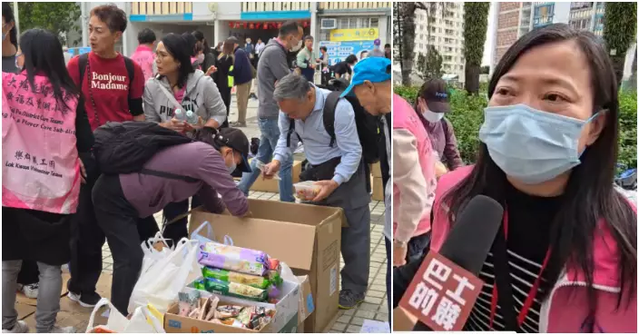 同心救災｜關愛隊連夜支援受災居民 街坊民間團體接力捐出物資送暖